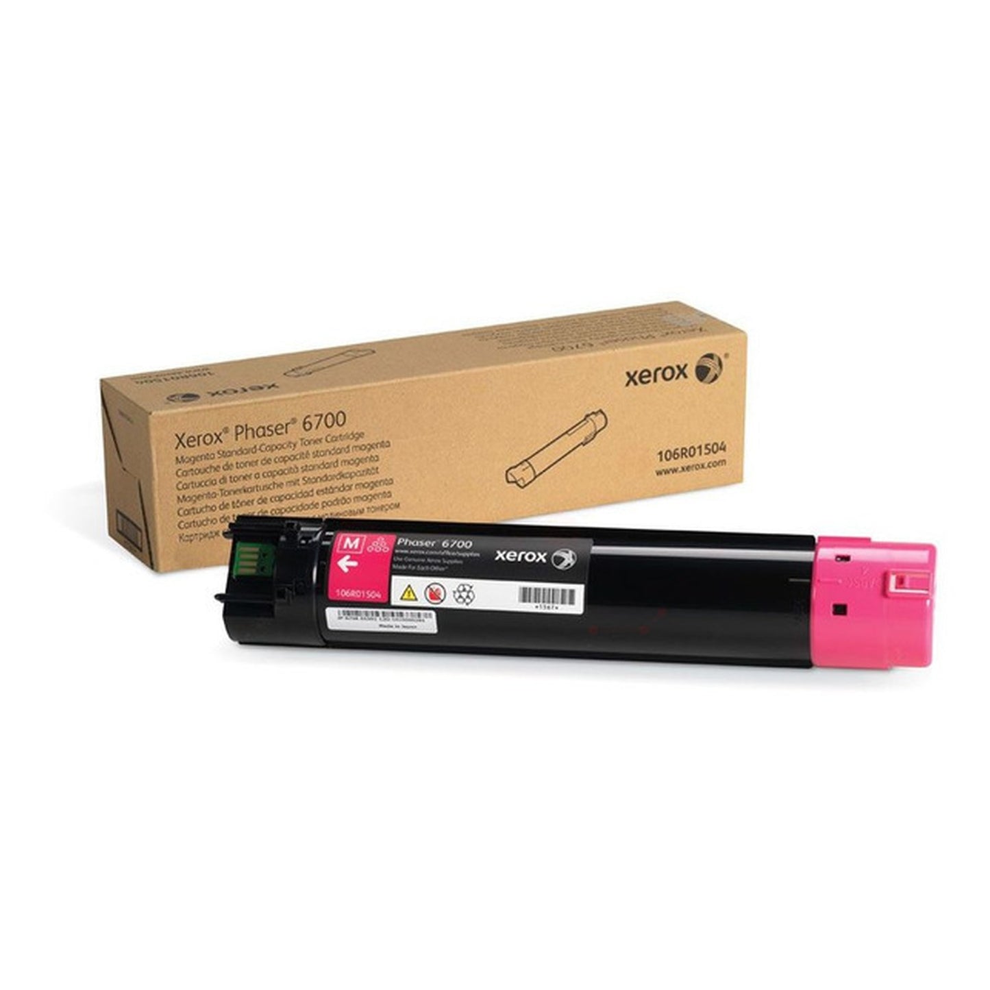 Toner d'origine Xerox 106R01504 - magenta