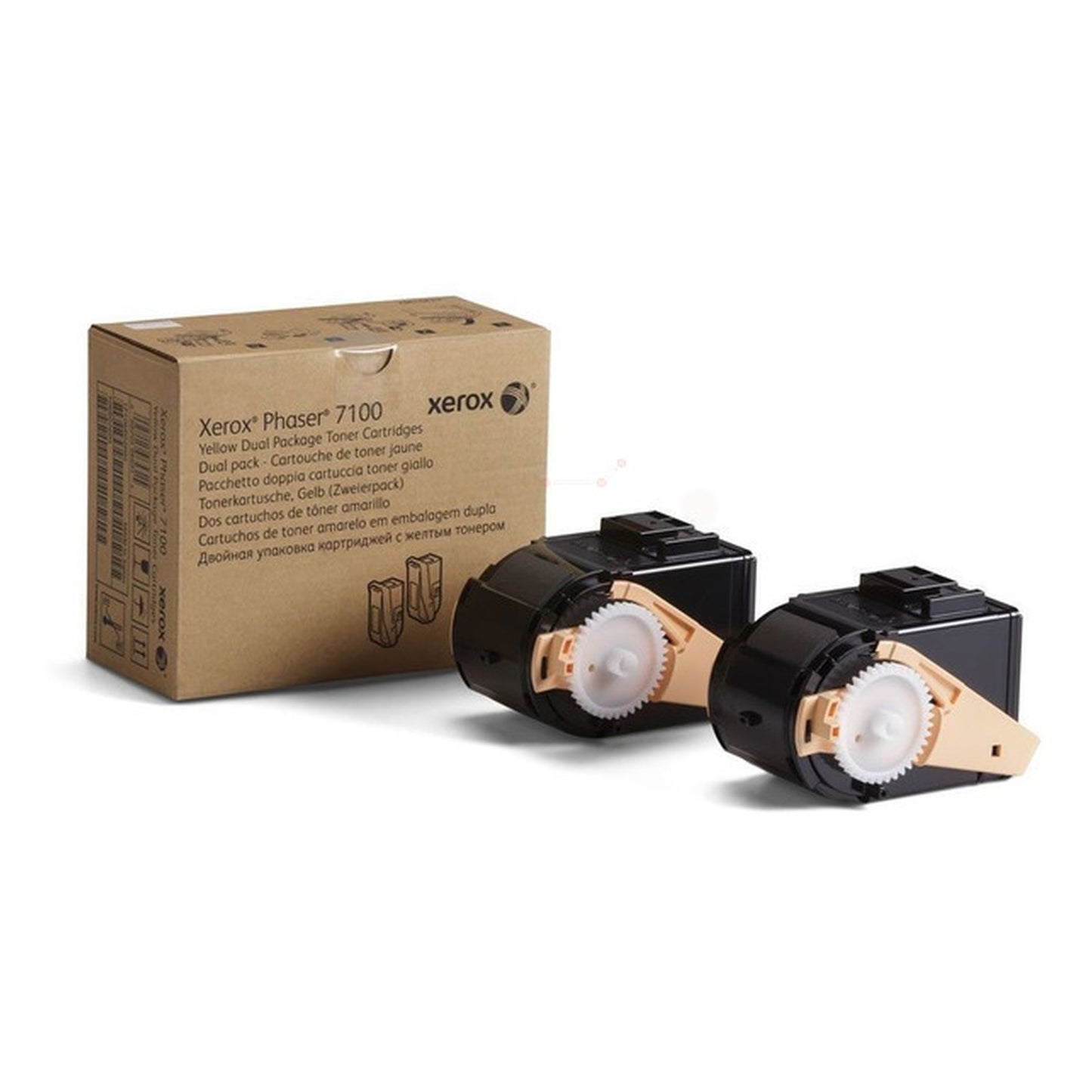 Toner d'origine Xerox 106R02604 - jaune