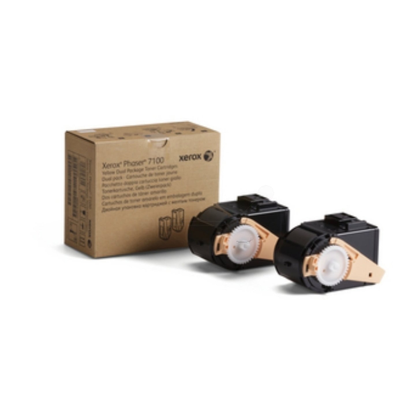 Toner d'origine Xerox 106R02611 - jaune - pack de 2