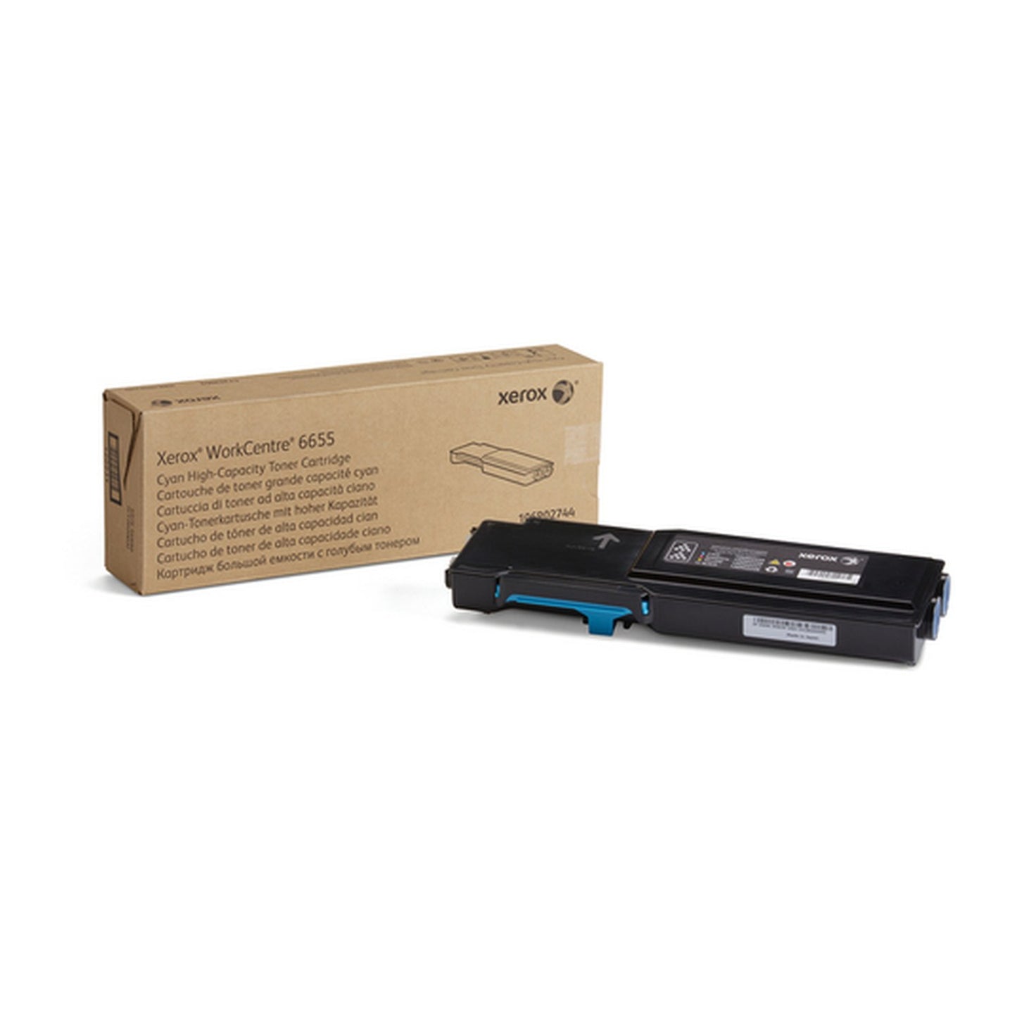 Toner d'origine Xerox 106R02752 - cyan