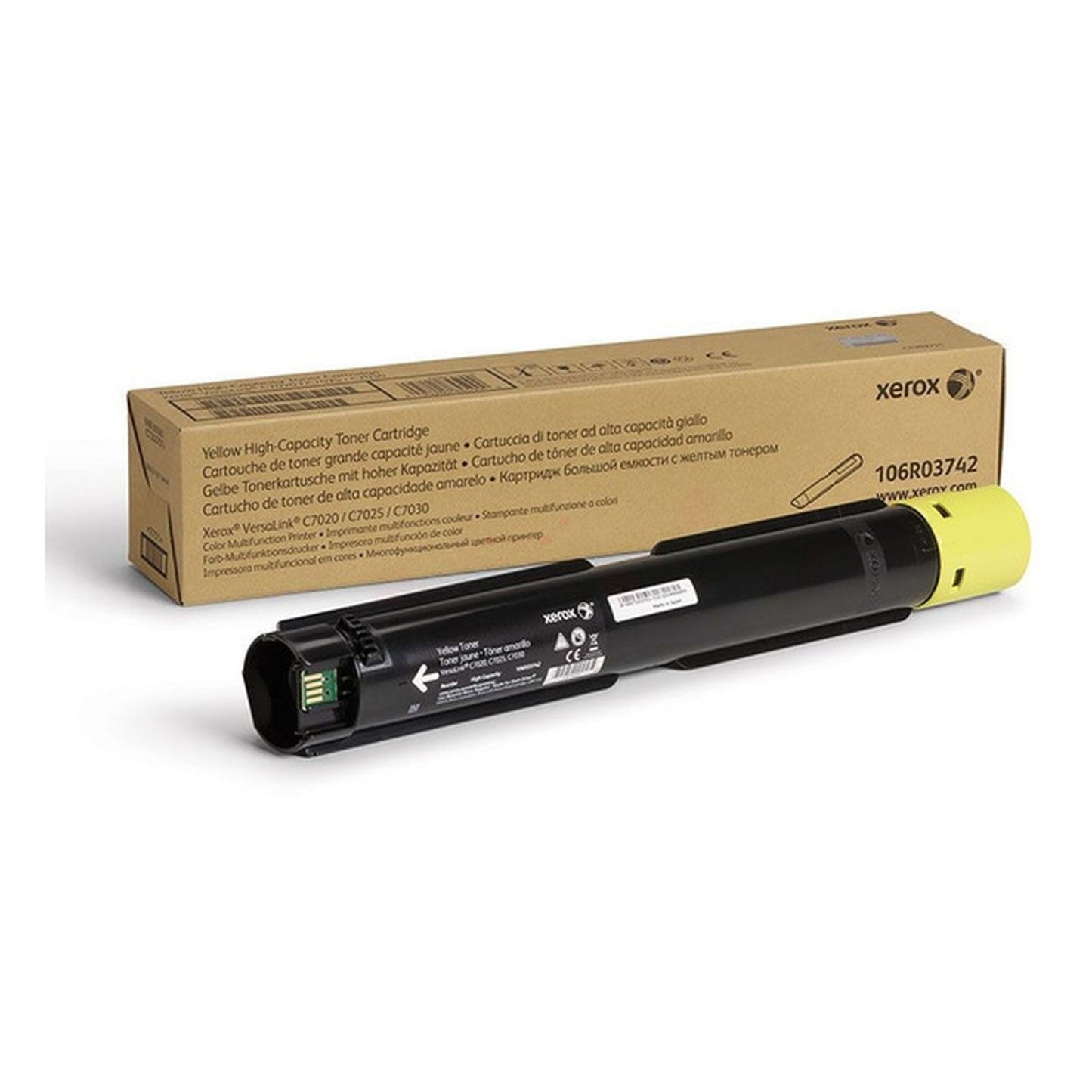 Toner d'origine Xerox 106R03742 - jaune