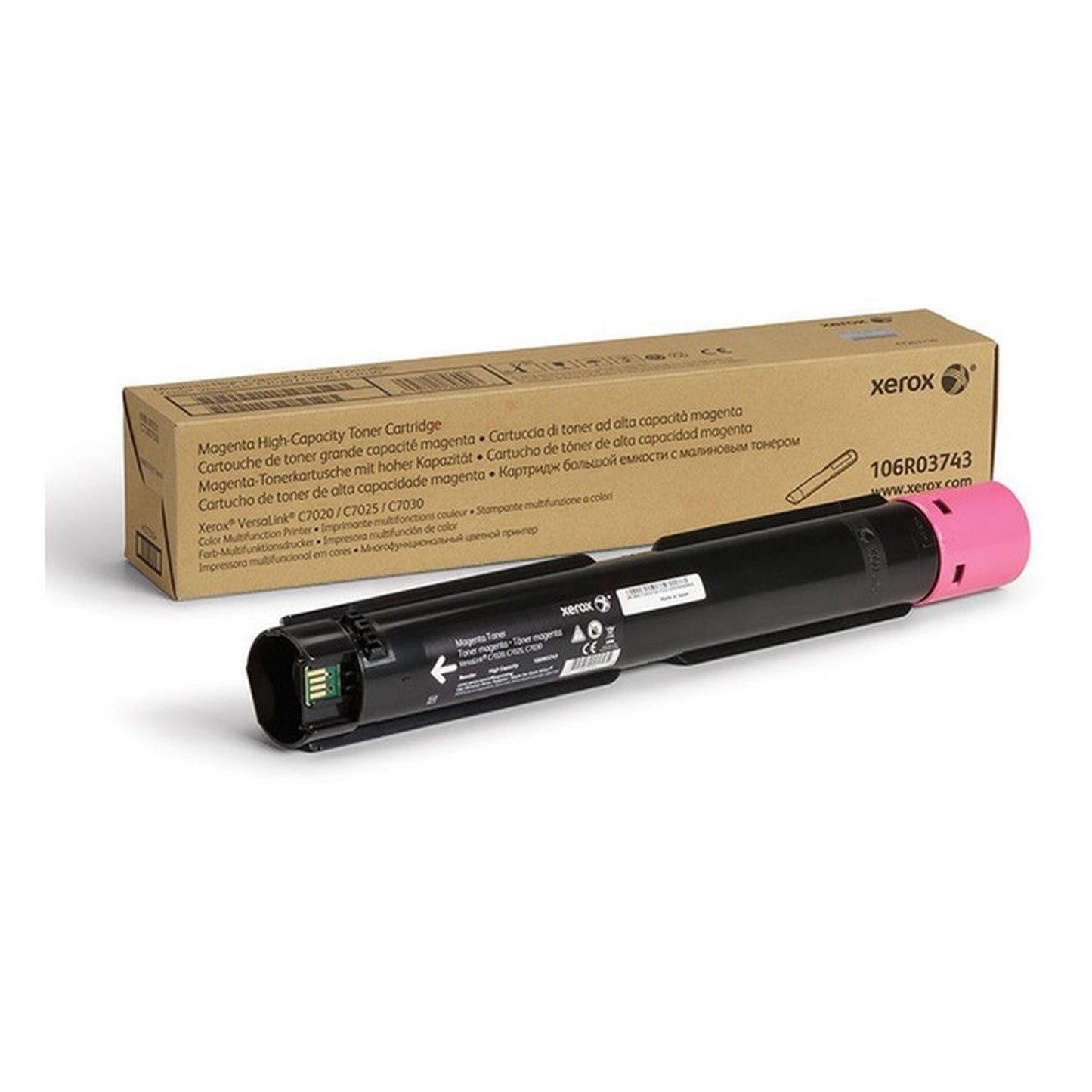 Toner d'origine Xerox 106R03743 - magenta