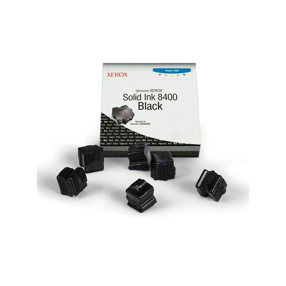 Encre solide d'origine Xerox 108R00608 - noire - pack de 6