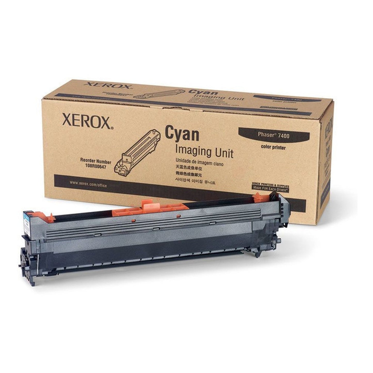 Tambour d'origine Xerox 108R00647 - cyan