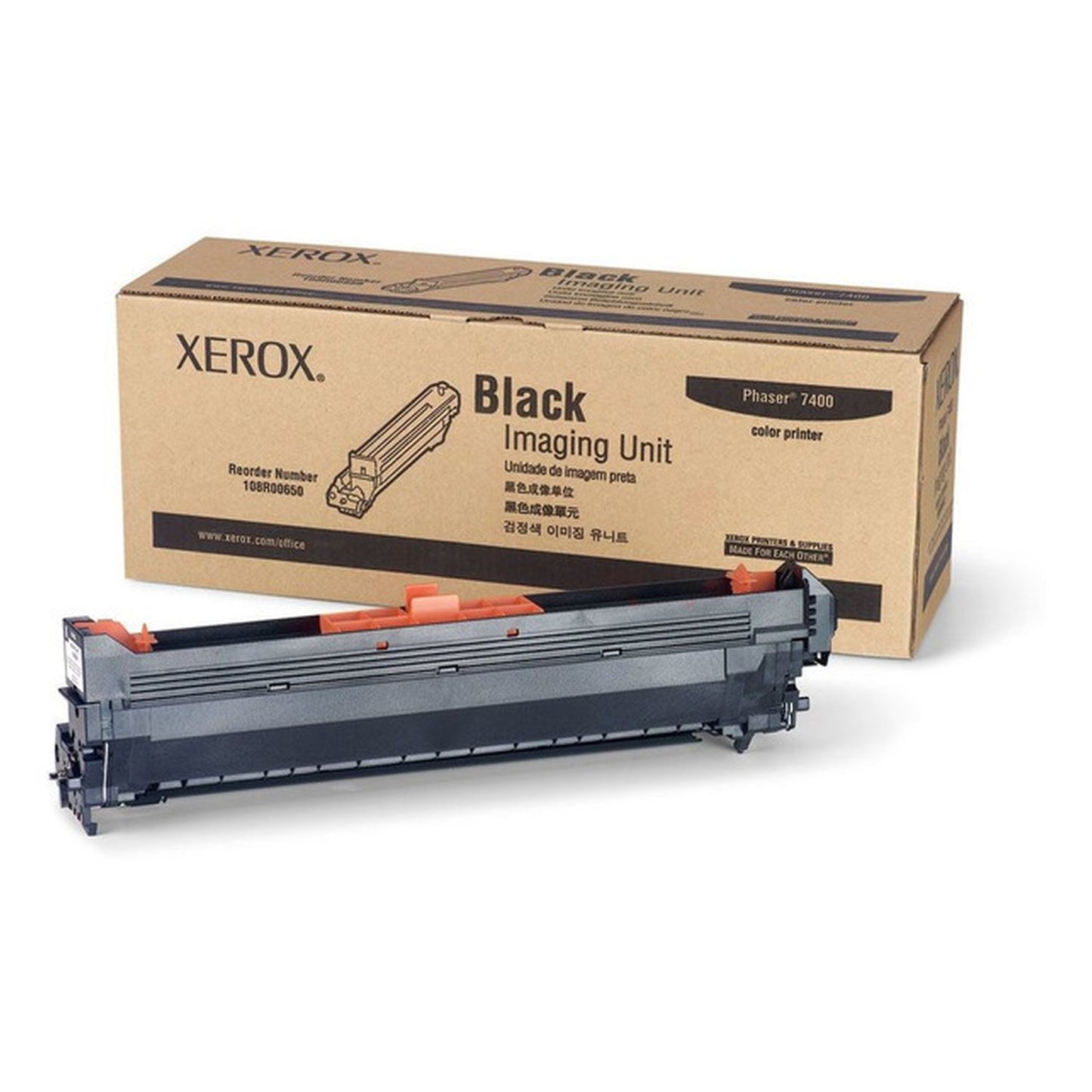 Tambour d'origine Xerox 108R00650 - noir