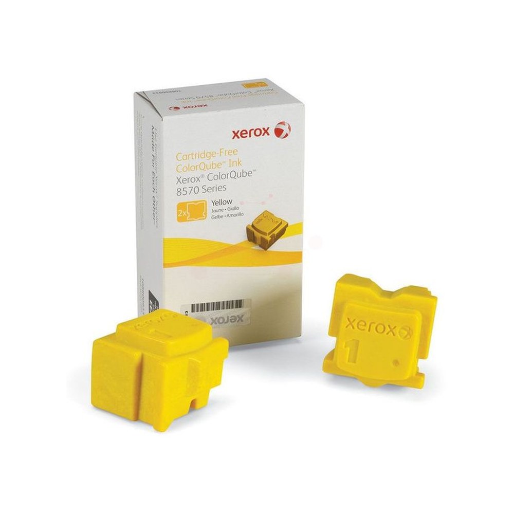 Encre solide d'origine Xerox 108R00938 - jaune - pack de 2