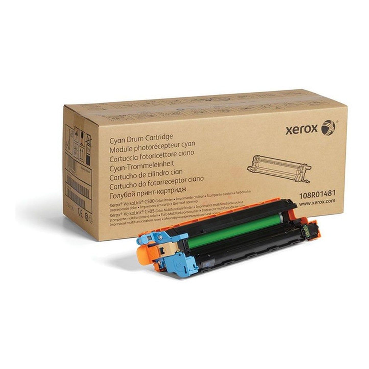 Tambour d'origine Xerox 108R01481 - cyan