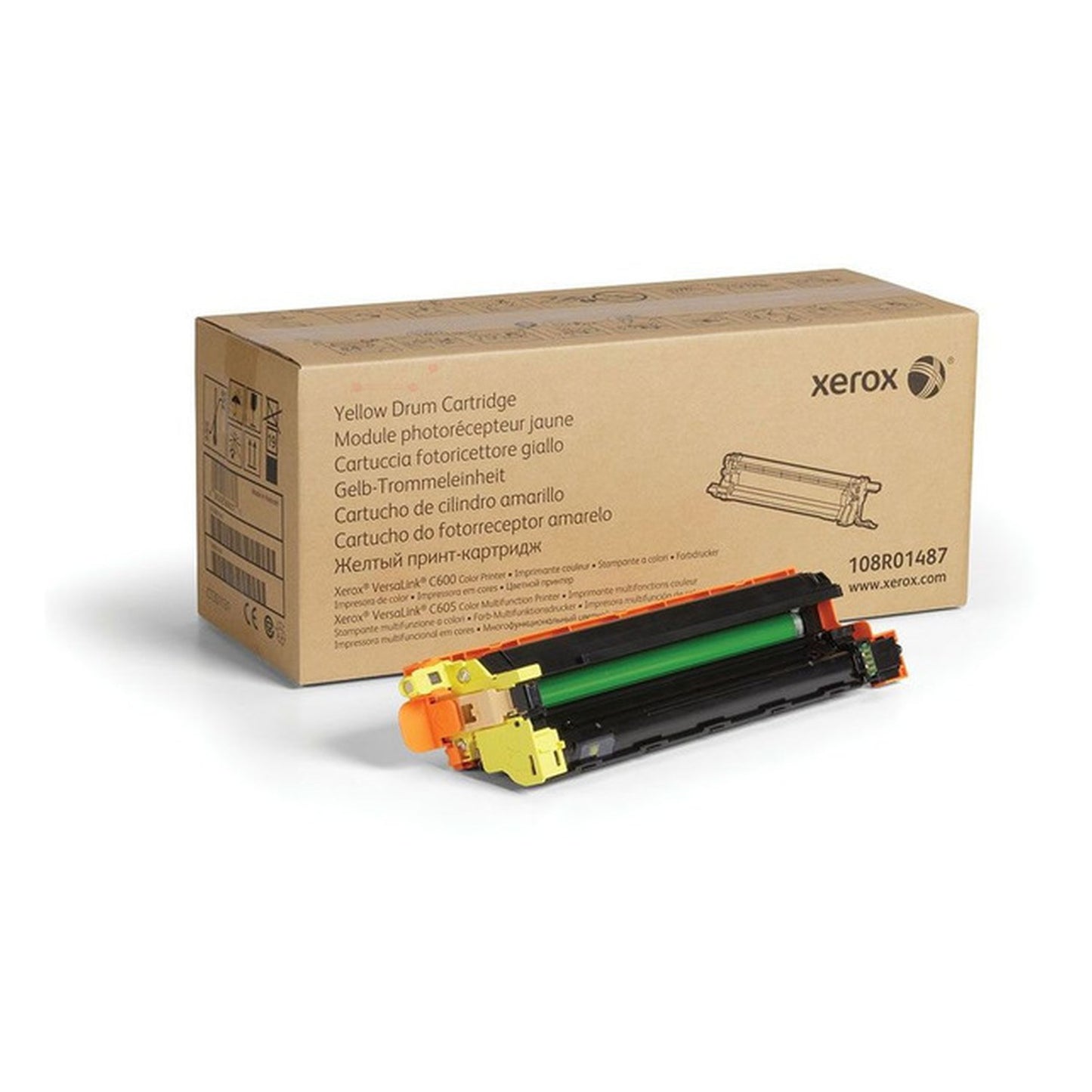 Tambour d'origine Xerox 108R01487 - jaune