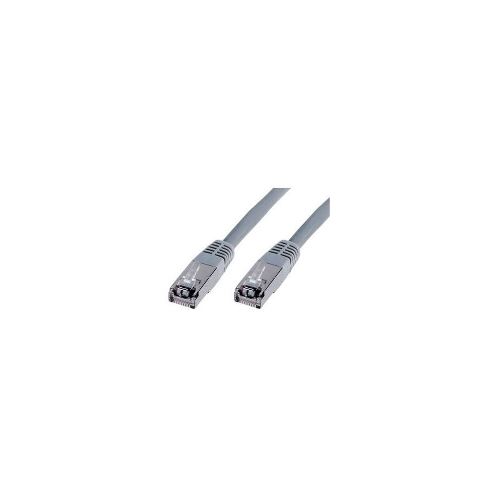 DIGITUS Câble Patch SF/UTP Cross-Over, Cat.5e, 2,0 m, gris