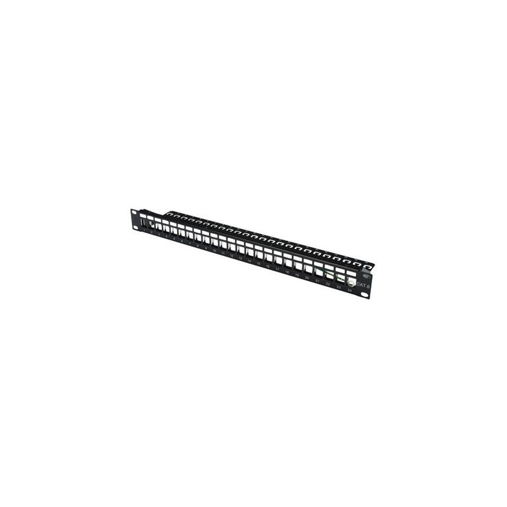 DIGITUS panneau de brassage modulaire 19", cat 6, 24 ports