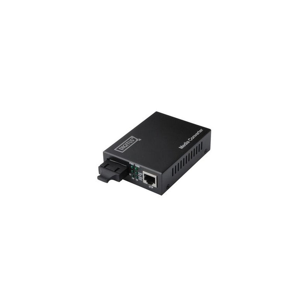 DIGITUS convertisseur média Fast Ethernet, RJ45/SC, monomode