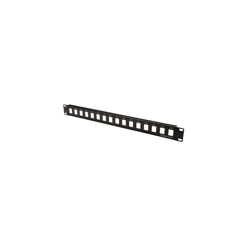 DIGITUS Boîtier vide pour panneaux de brassage 19",16 ports
