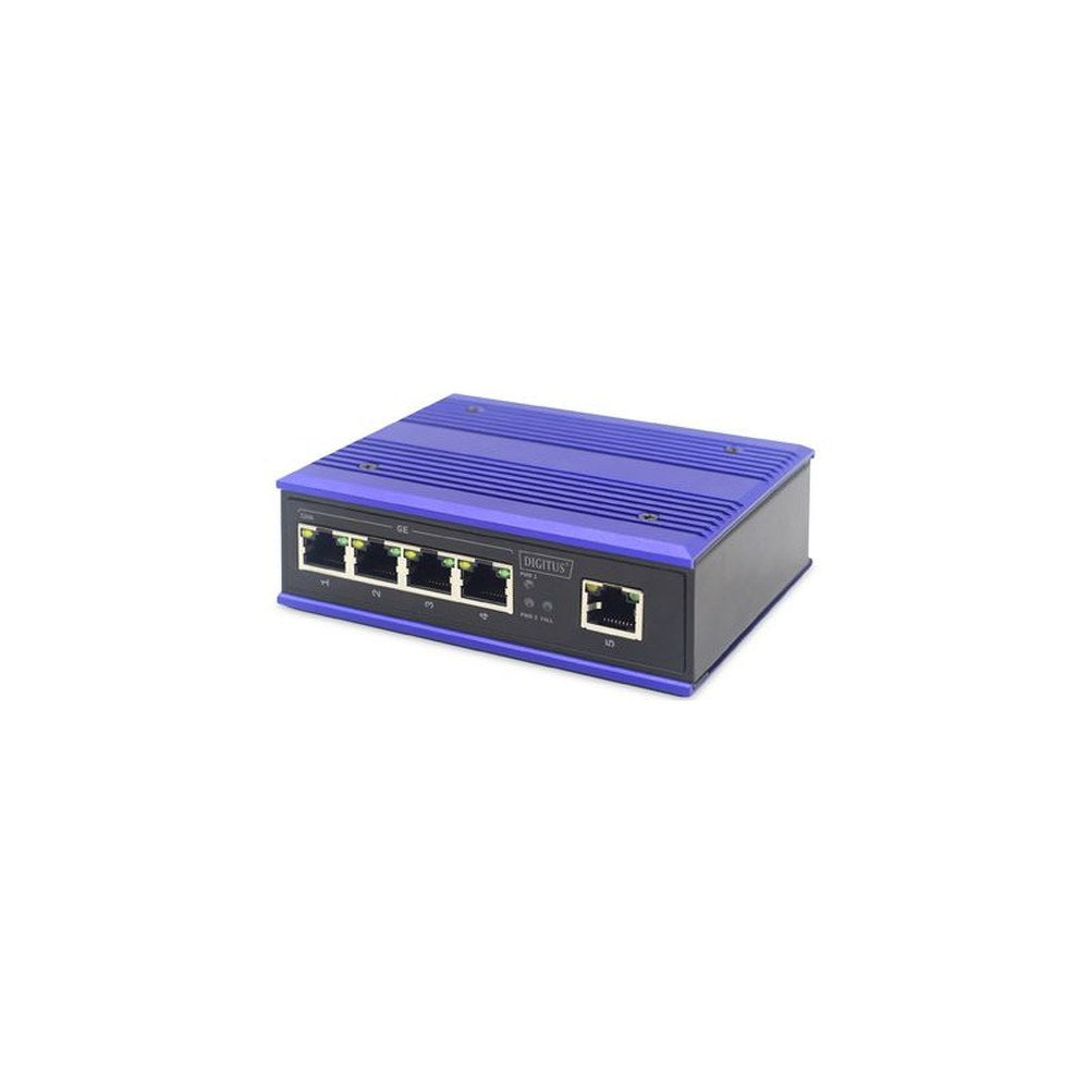 DIGITUS Commutateur industriel Gigabit, 5 ports, Unmanaged