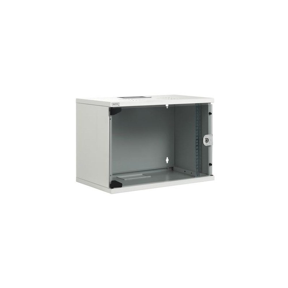 DIGITUS Coffret mural 19" SoHo, 9 U, démonté, gris
