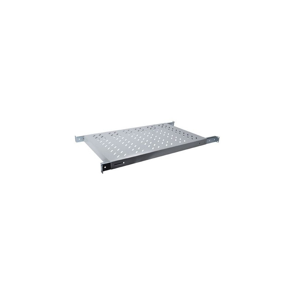 DIGITUS étagère 19", 1 U, Profondeur: 700 mm gris clair