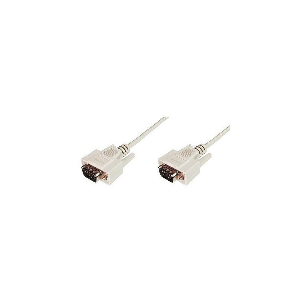 DIGITUS Câble Sub-D mâle-mâle 9 broches, 2,0 m