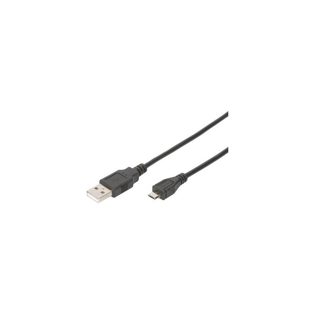DIGITUS Câble de connexion USB 2.0, USB-A-micro USB-B, 1,8 m