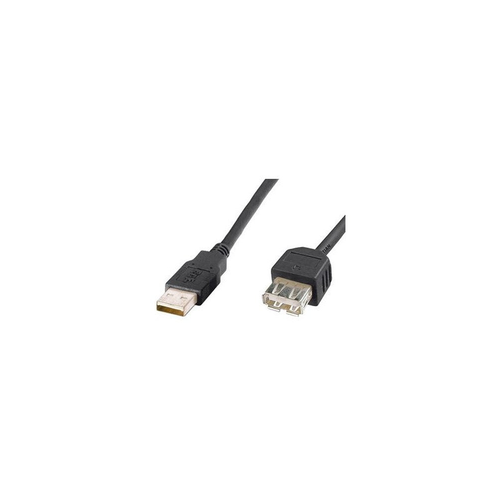 DIGITUS Rallonge USB 2.0, noir, 1,8 m