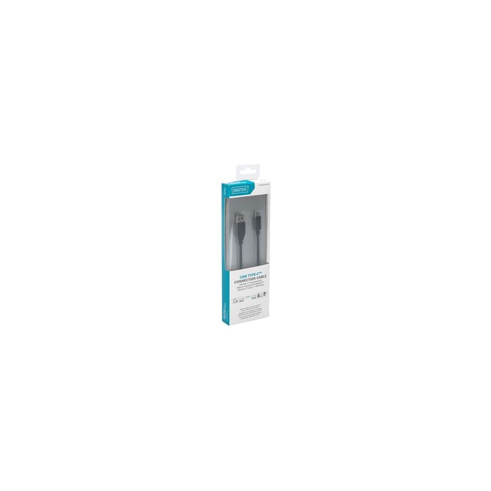 ASSMANN Câble USB 2.0, USB-C mâle - USB-A mâle, 1,0 m