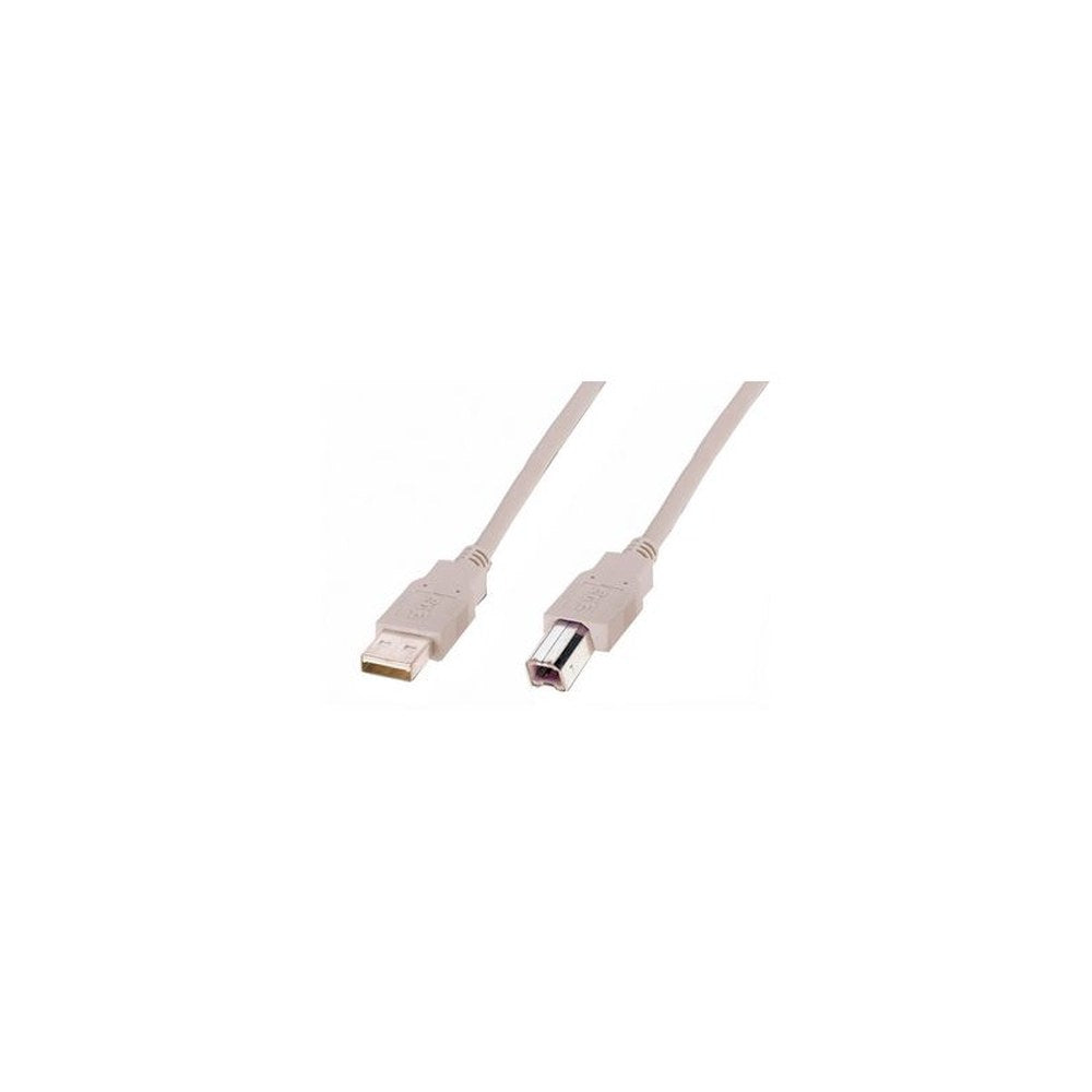 DIGITUS Câble de raccordement USB, fiche mâle USB-A - USB-B