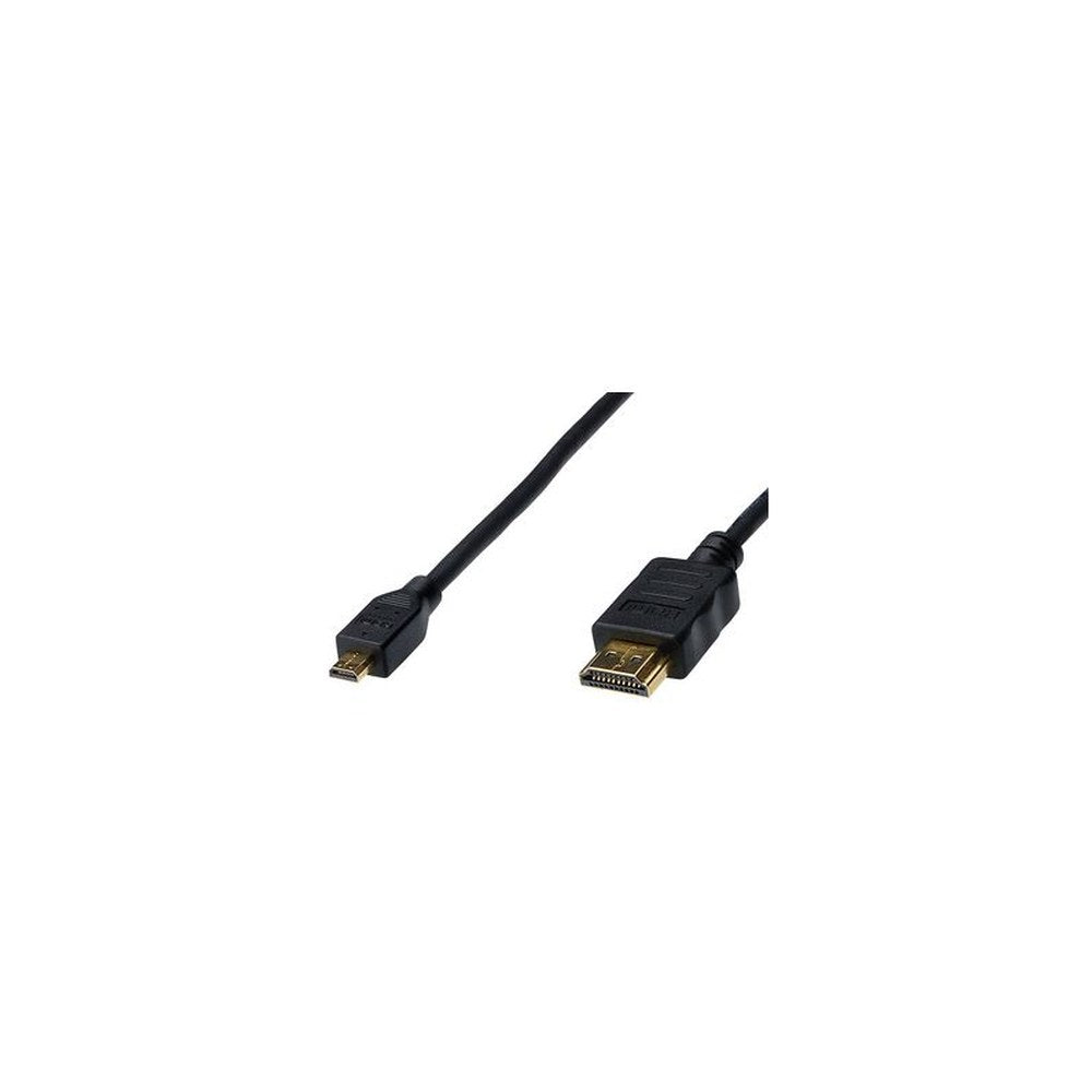DIGITUS Câble High Speed, HDMI-A - HDMI-D micro