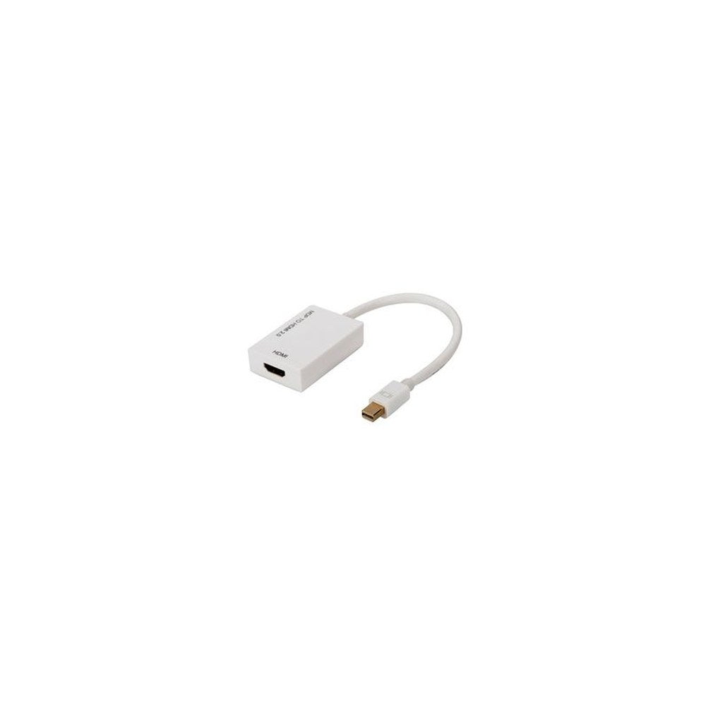 DIGITUS Adaptateur DisplayPort 1.2, mDP - HDMI-I, 0,2 m