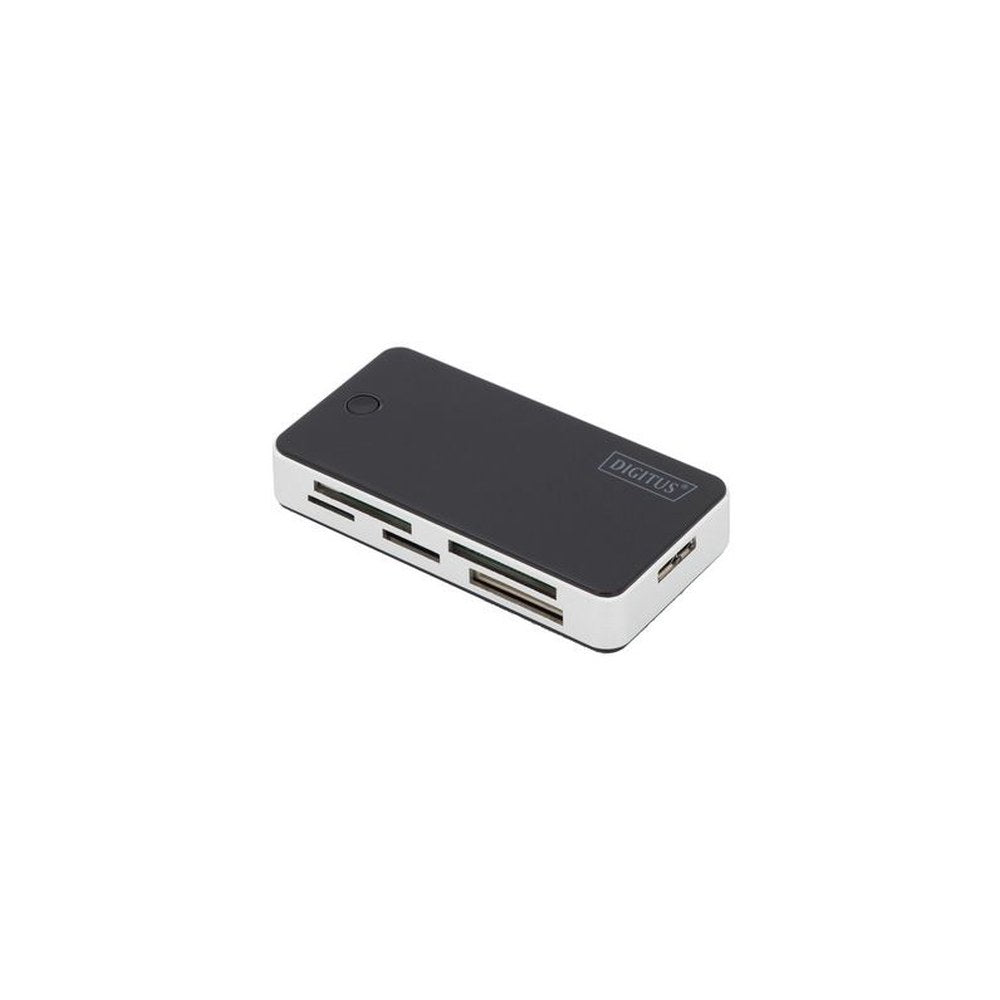 DIGITUS Lecteur de carte USB 3.0 "All-in-one", noir / argent