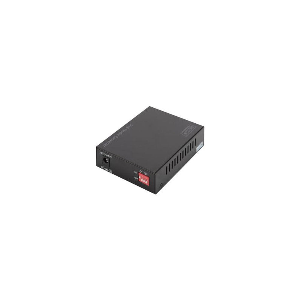 DIGITUS Convertisseur de médias Gigabit PoE, RJ45 / SFP, PSE
