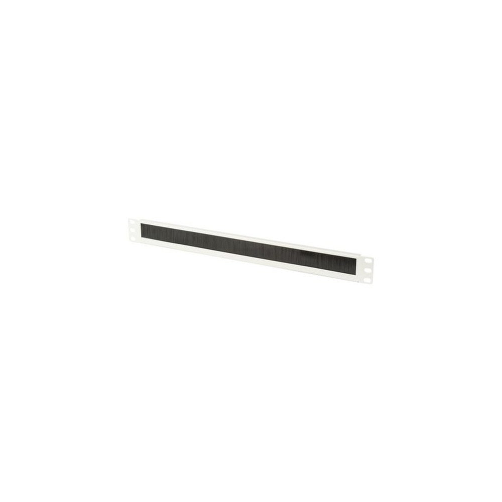 DIGITUS Panneau de passe-câbles 19", 1U, gris
