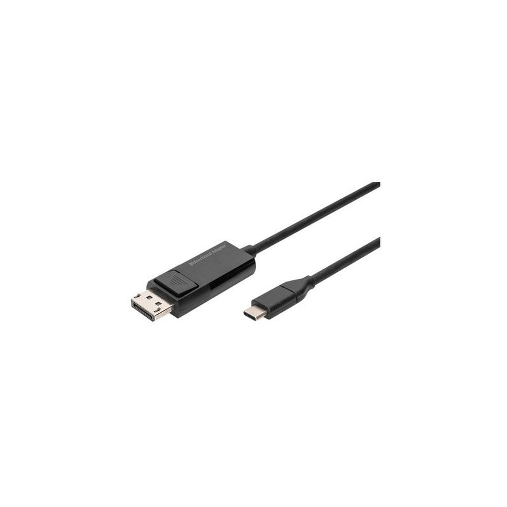 DIGITUS Câble adaptateur bidirectionnel USB Typ C vers DP
