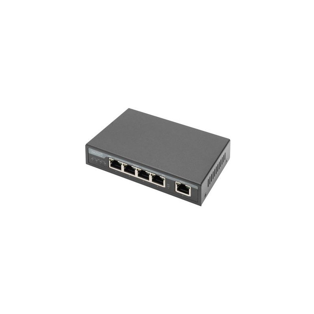 DIGITUS Extenseur Gigabit 4PPoE intérieur, 4 ports, 802.3at