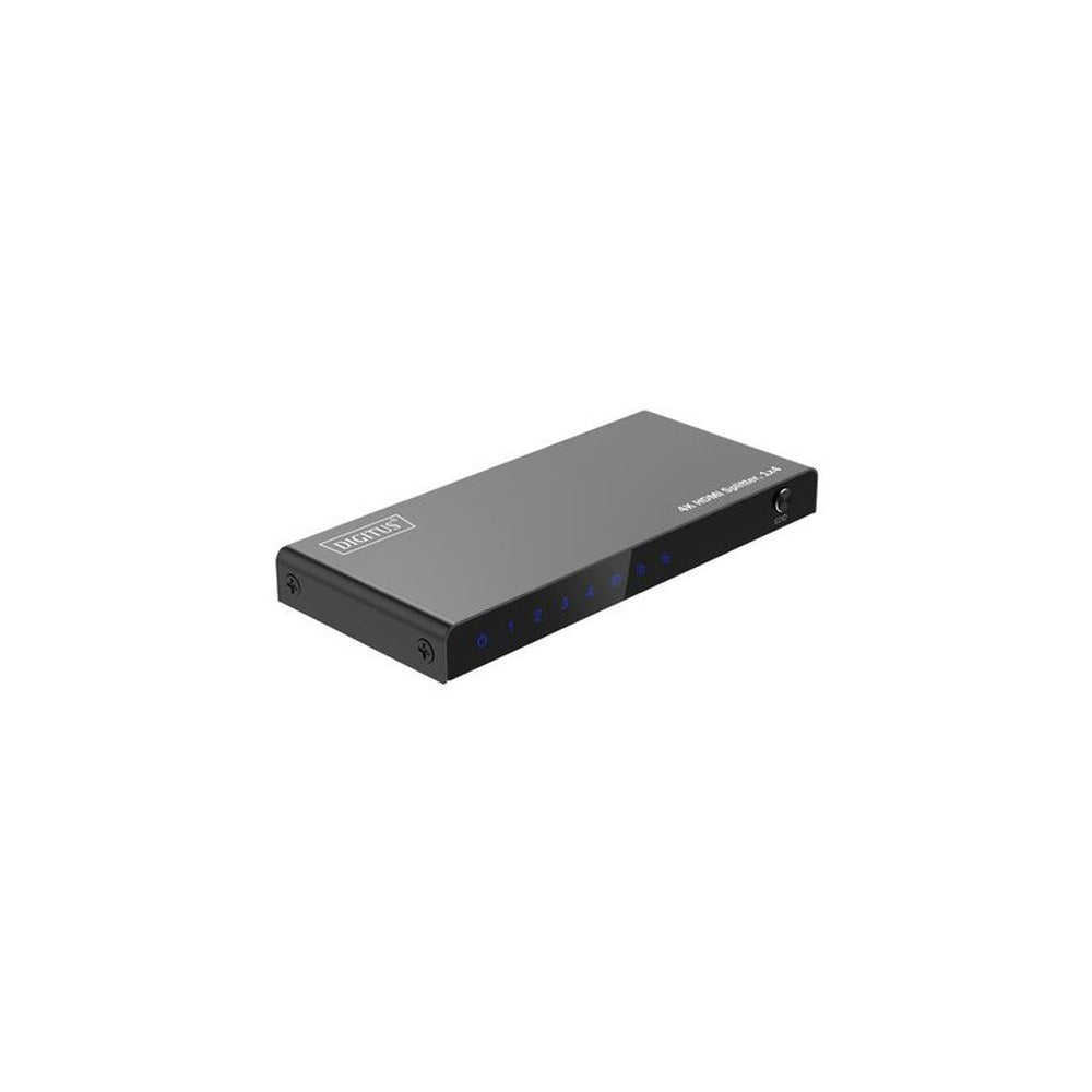 DIGITUS Répartiteur HDMI 4K, 1x4, 4K/60Hz HDCP 2.2, noir
