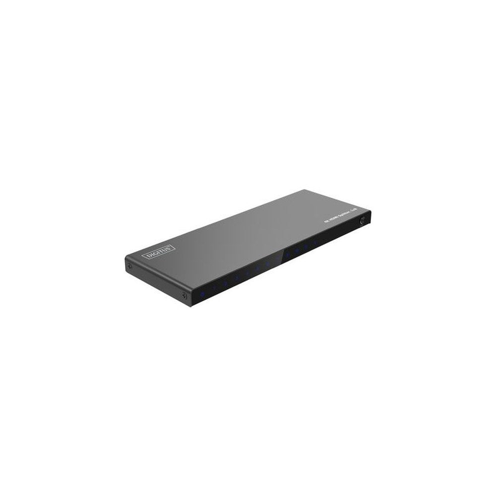 DIGITUS Répartiteur HDMI 4K, 1x8, 4K/60Hz HDCP 2.2, noir