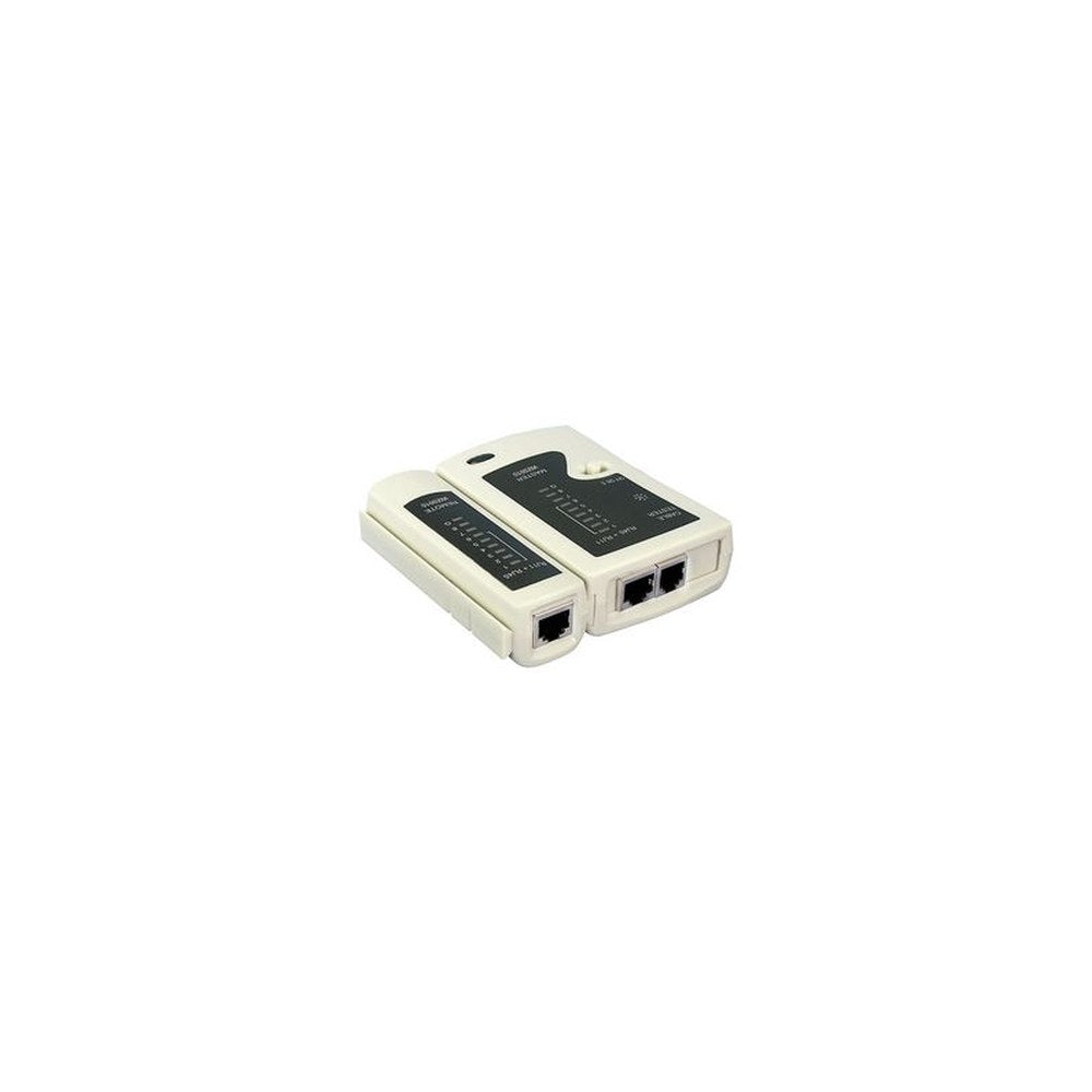 LogiLink Testeur de câbles RJ11, RJ12, RJ45 avec une unité