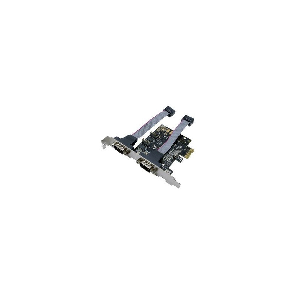 LogiLink Carte PCI Express sérielle RS-232, 2 ports