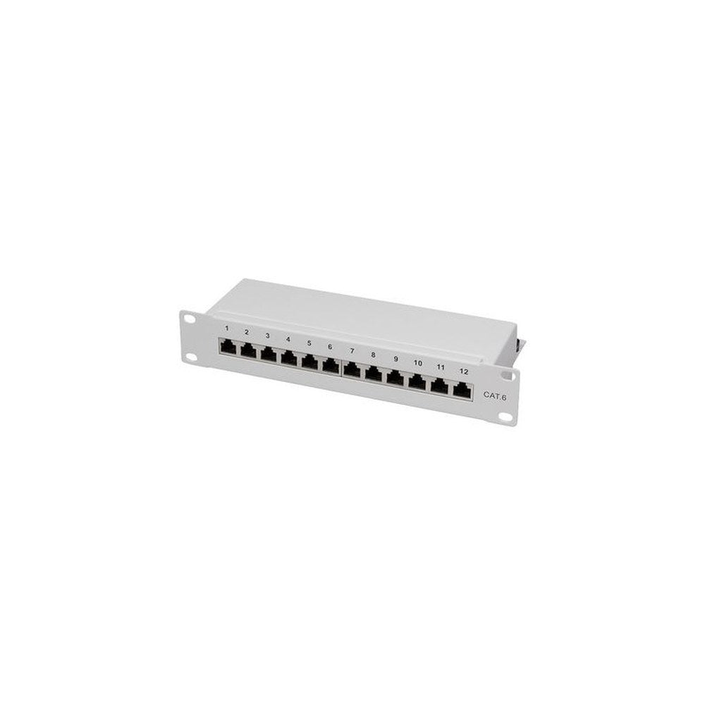 Logilink Panneau de brassage 10" cat. 6, blindé, 12 ports