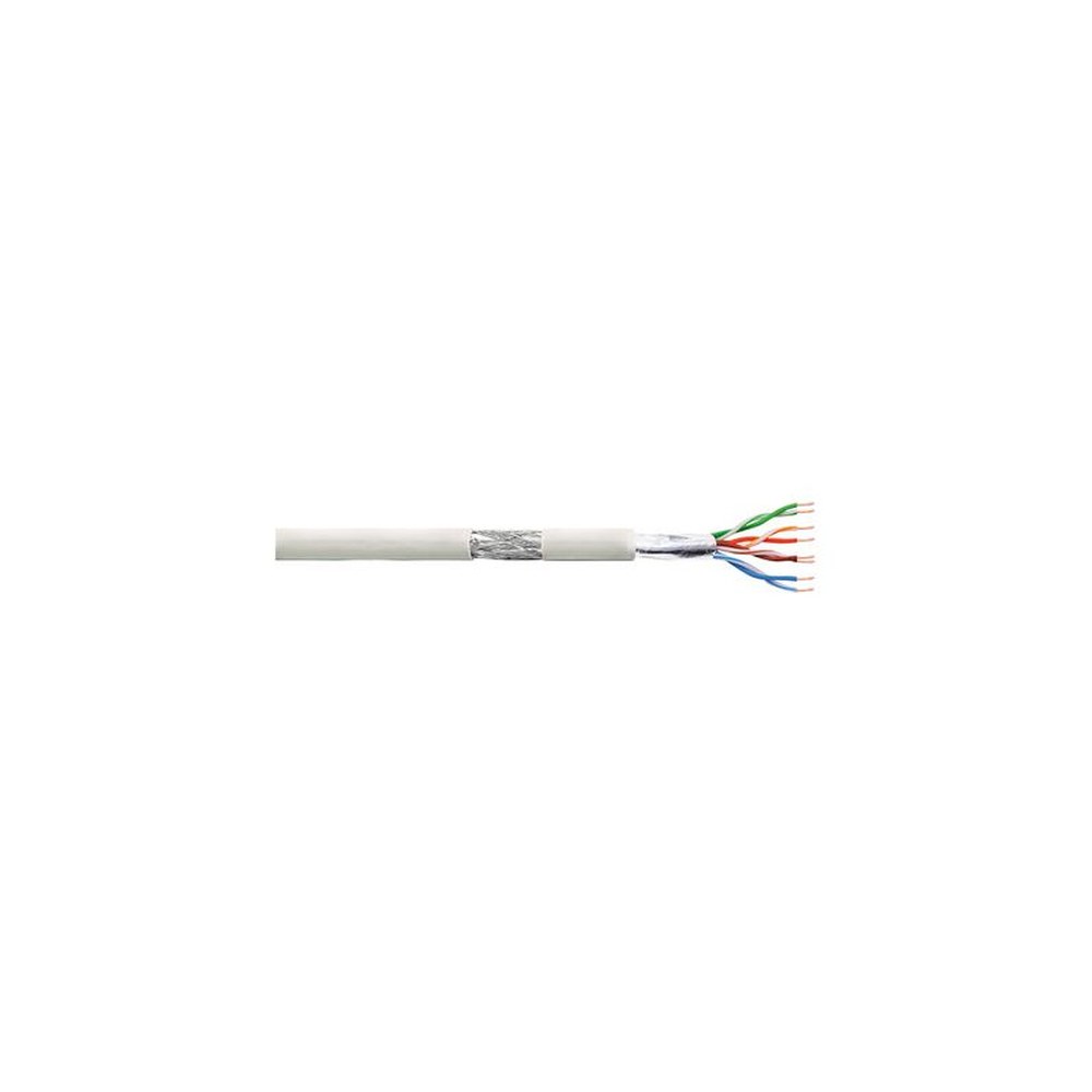 LogiLink Câble d'installation, Cat.5e, SF/UTP, 100 m, gris