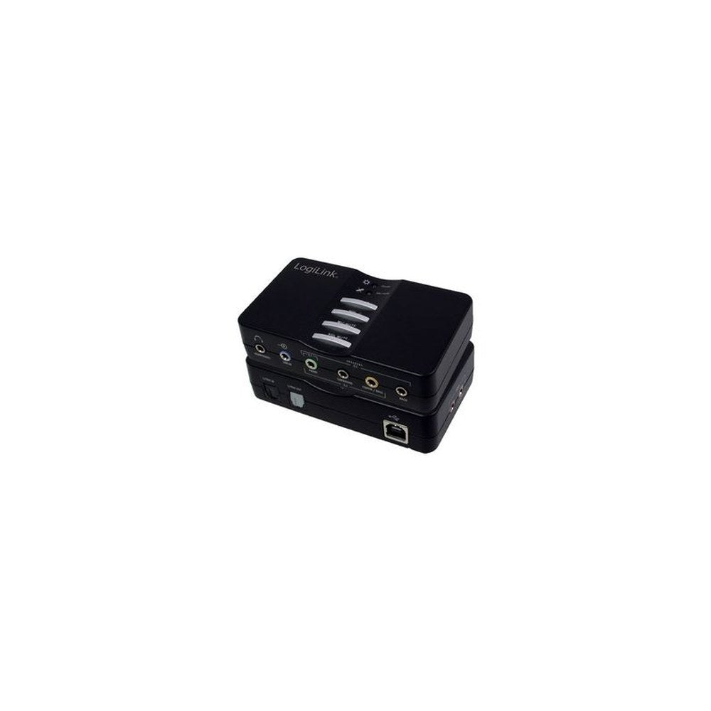 LogiLink Sound Box USB 7.1, 8 canaux, noir