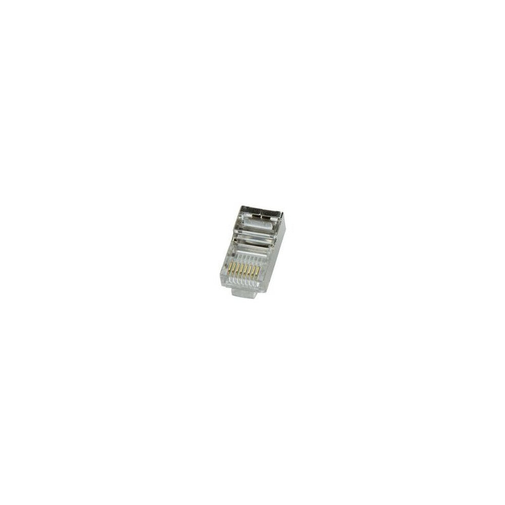 LogiLink Connecteur mâle RJ45 pour câble rond, Cat.5e,