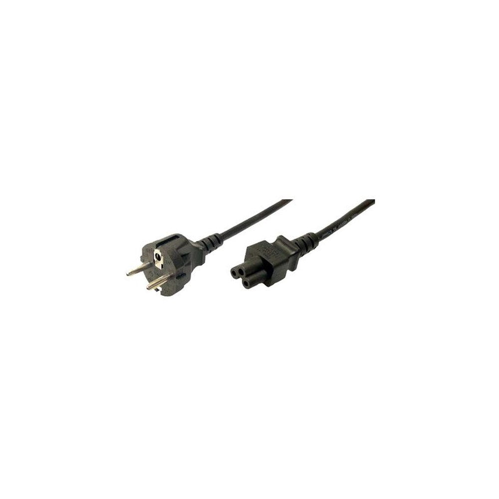 LogiLink Câble d'alimentation pour notebook, noir, 1,8 m