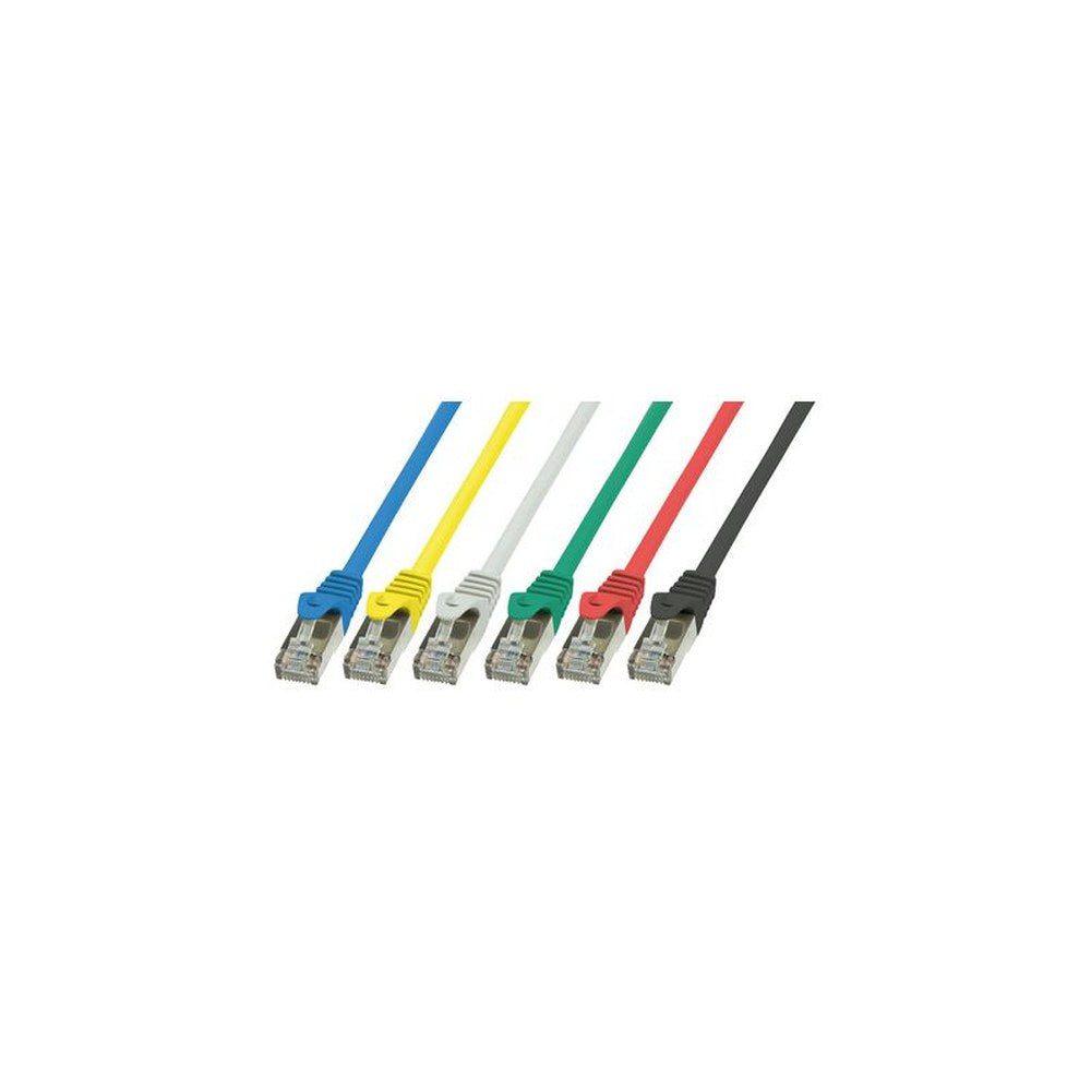LogiLink Patchkabel, Kat. 5e, SF/UTP, 15,0 m, grau