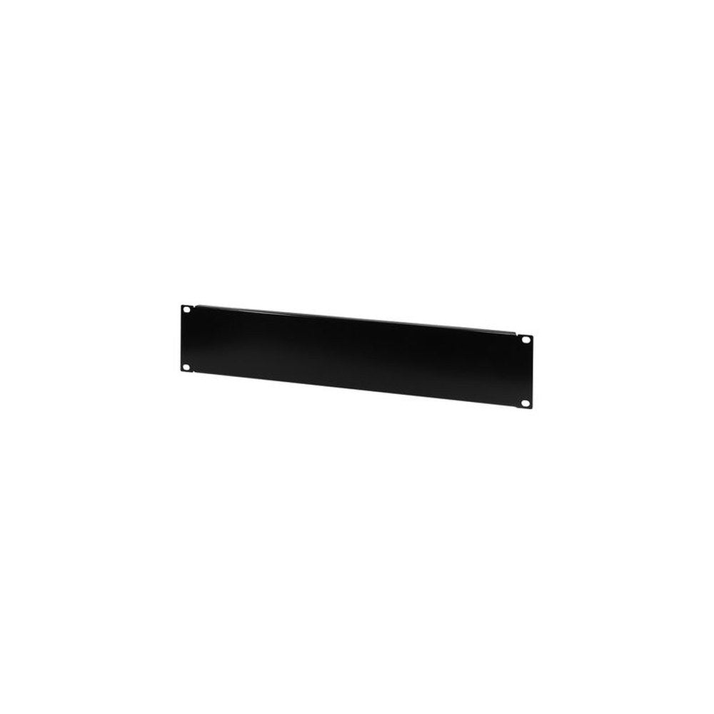 LogiLink Plaque obturatrice 19", 2 U, noir (RAL9005)