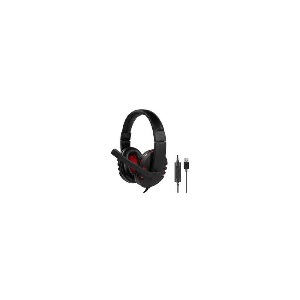 LogiLink Casque audio USB grande qualité, avec microphone