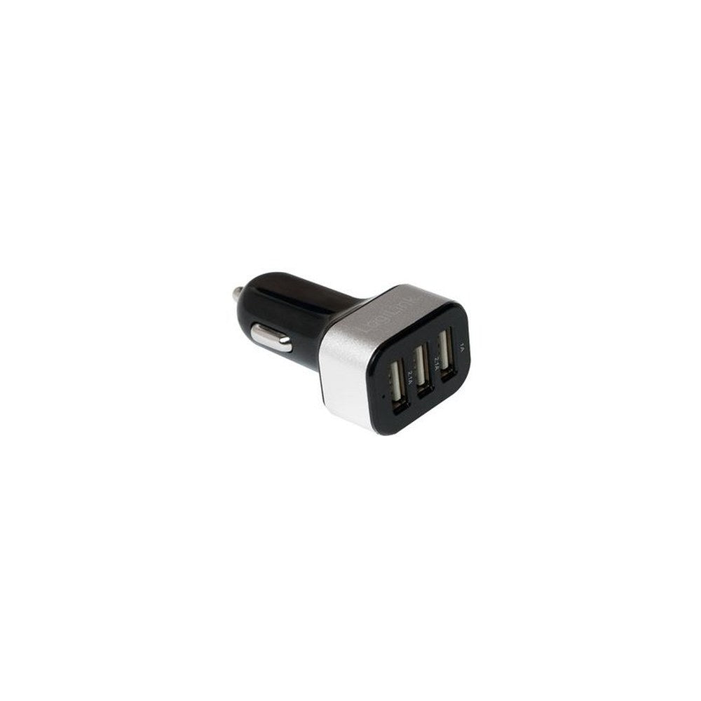 LogiLink Chargeur allume-cigare USB, 12-24 V DC, 5.100 mA