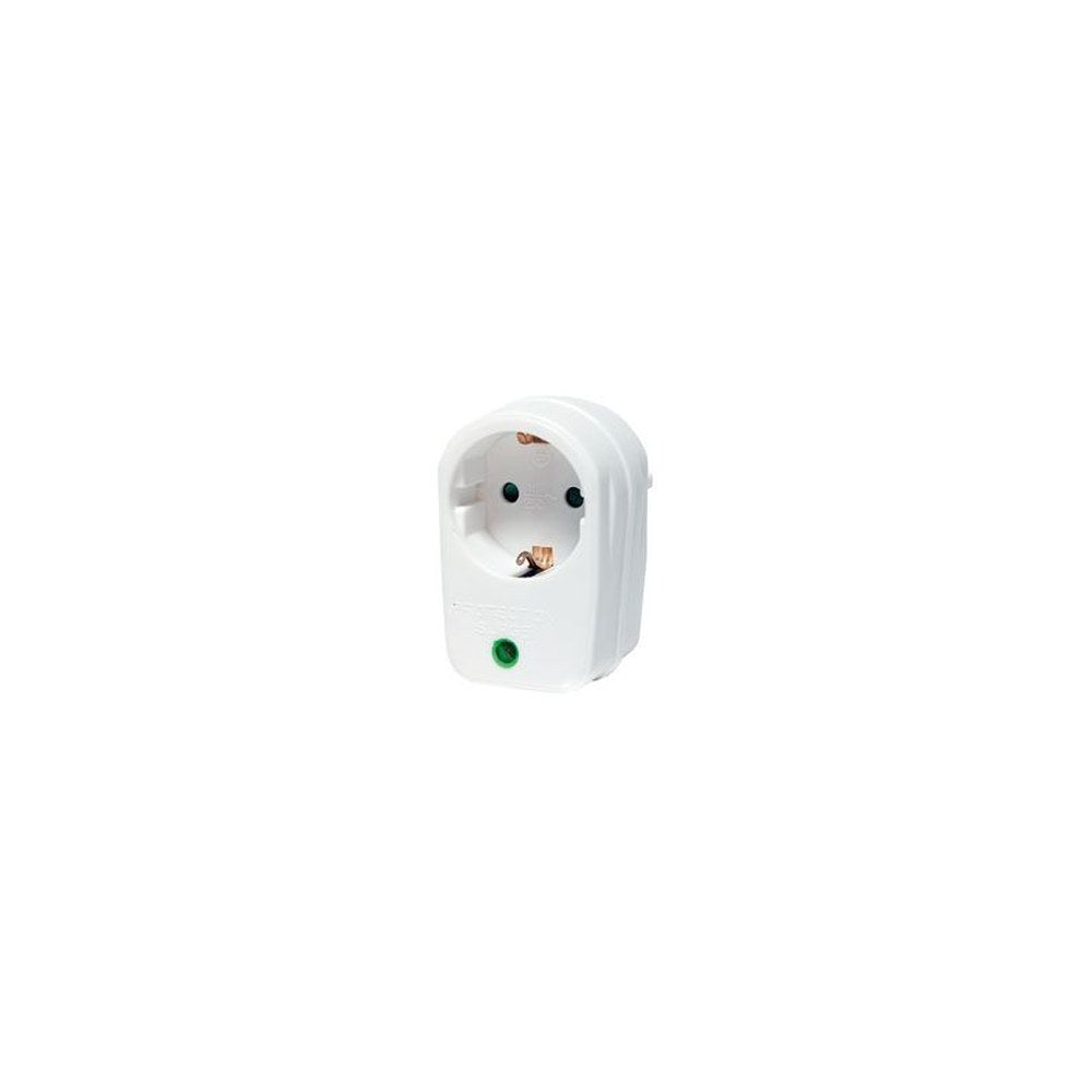 LogiLink Überspannungsschutz-Adapter, weiß