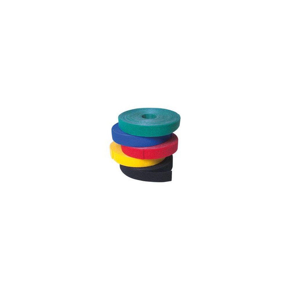 LogiLink Ruban auto-agrippant, 16 mm x 4 m, rouge