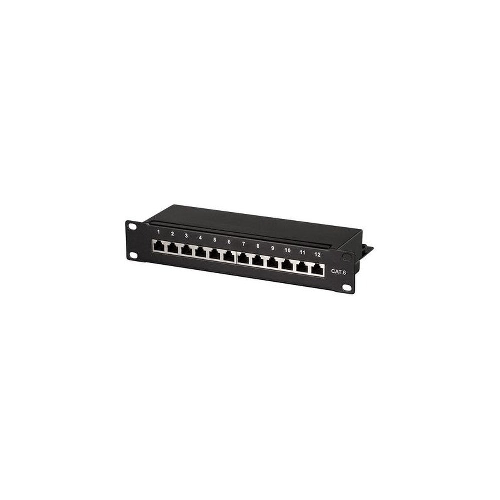 Logilink Panneau de brassage 10" cat. 6, blindé, 12 ports