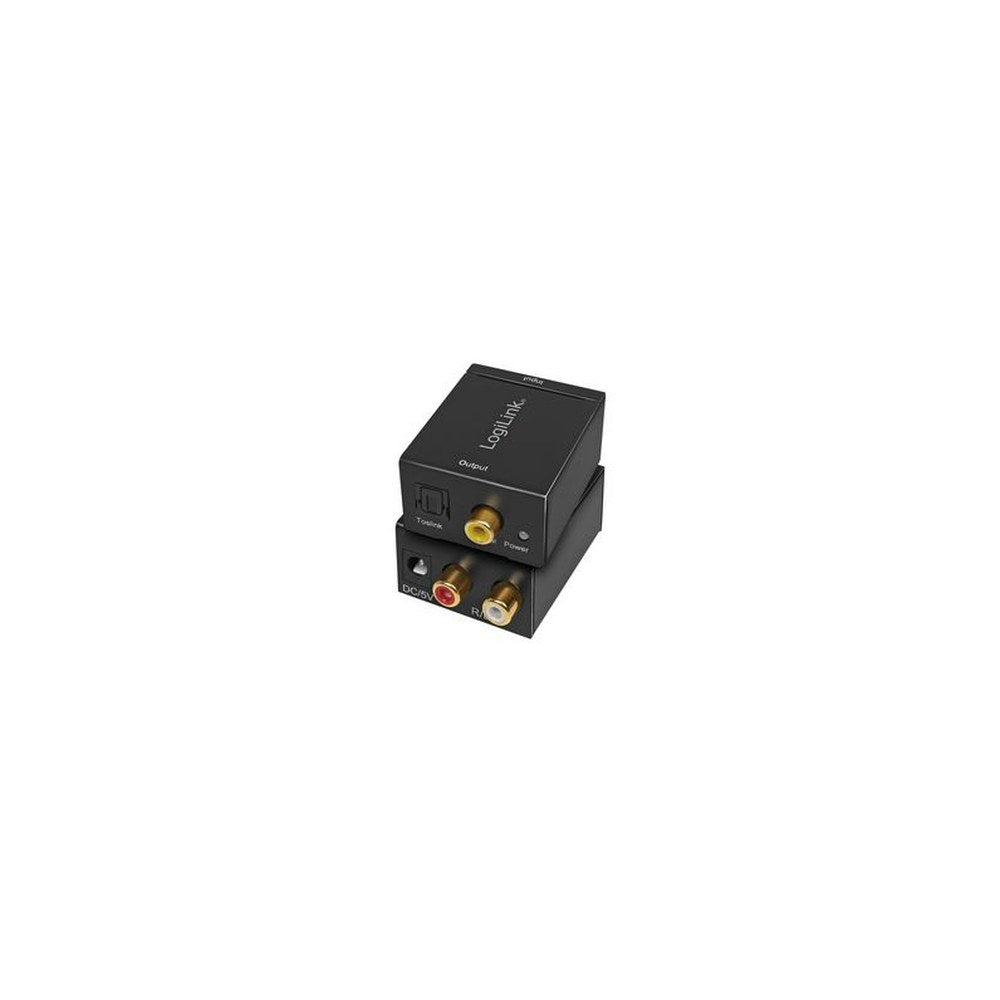 LogiLink Convertisseur audio, analogique vers numérique,