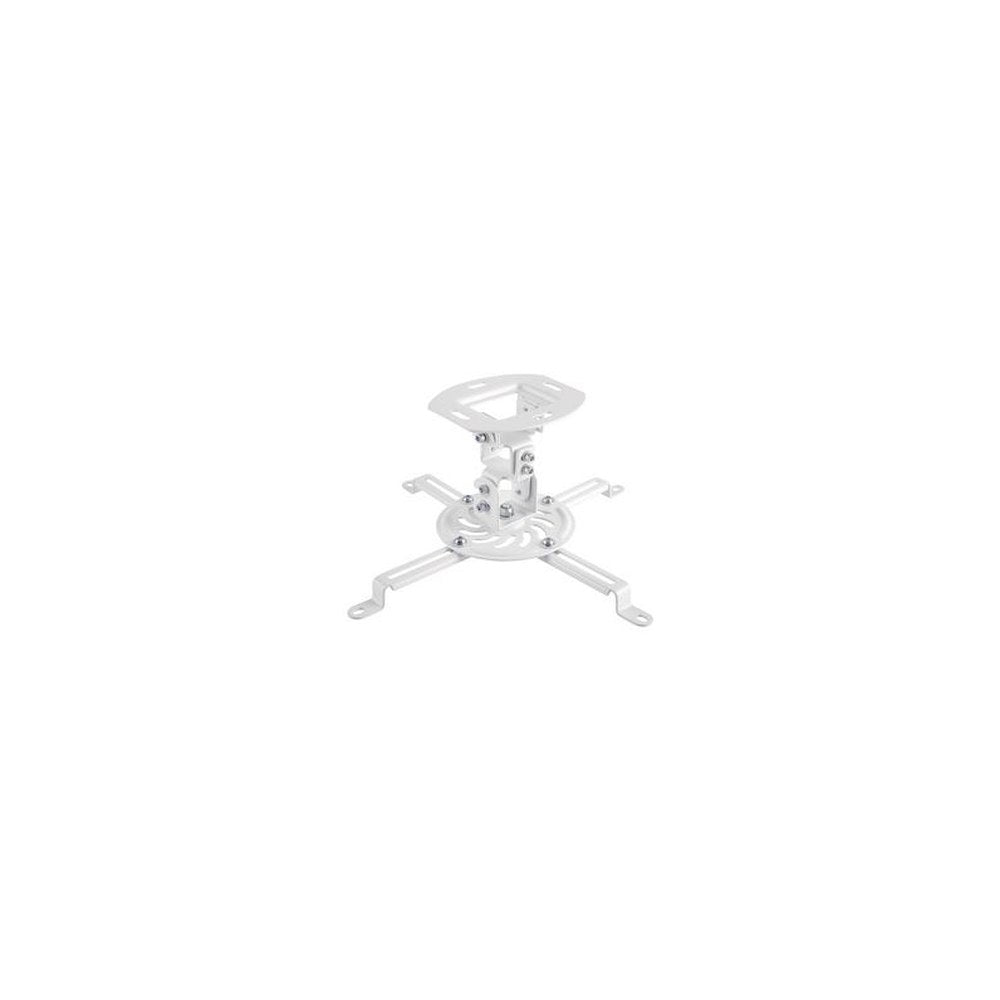 LogiLink Support de plafond pour vidéoprojecteur, blanc