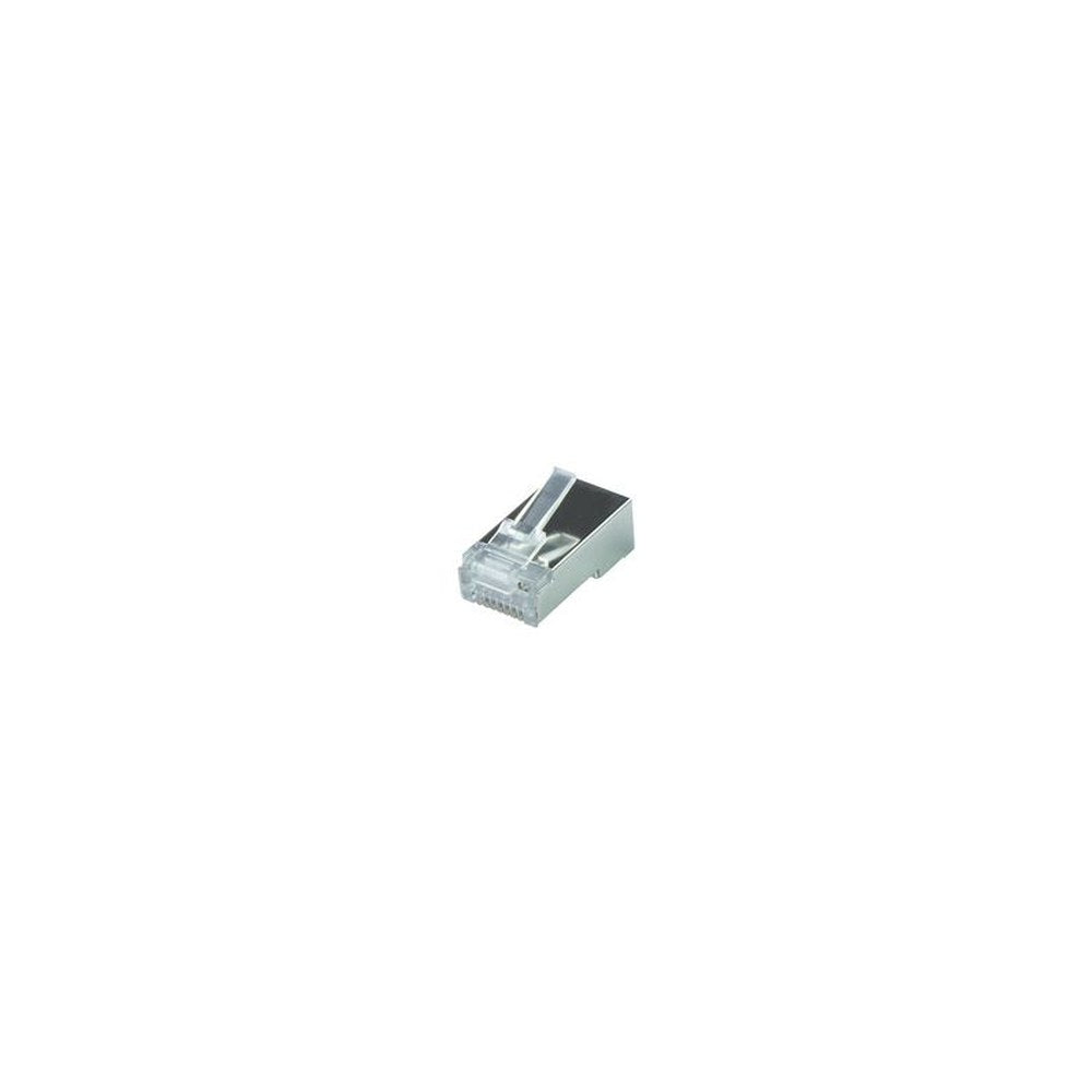 LogiLink Connecteur modulaire RJ45 Cat.6A, blindé, argent